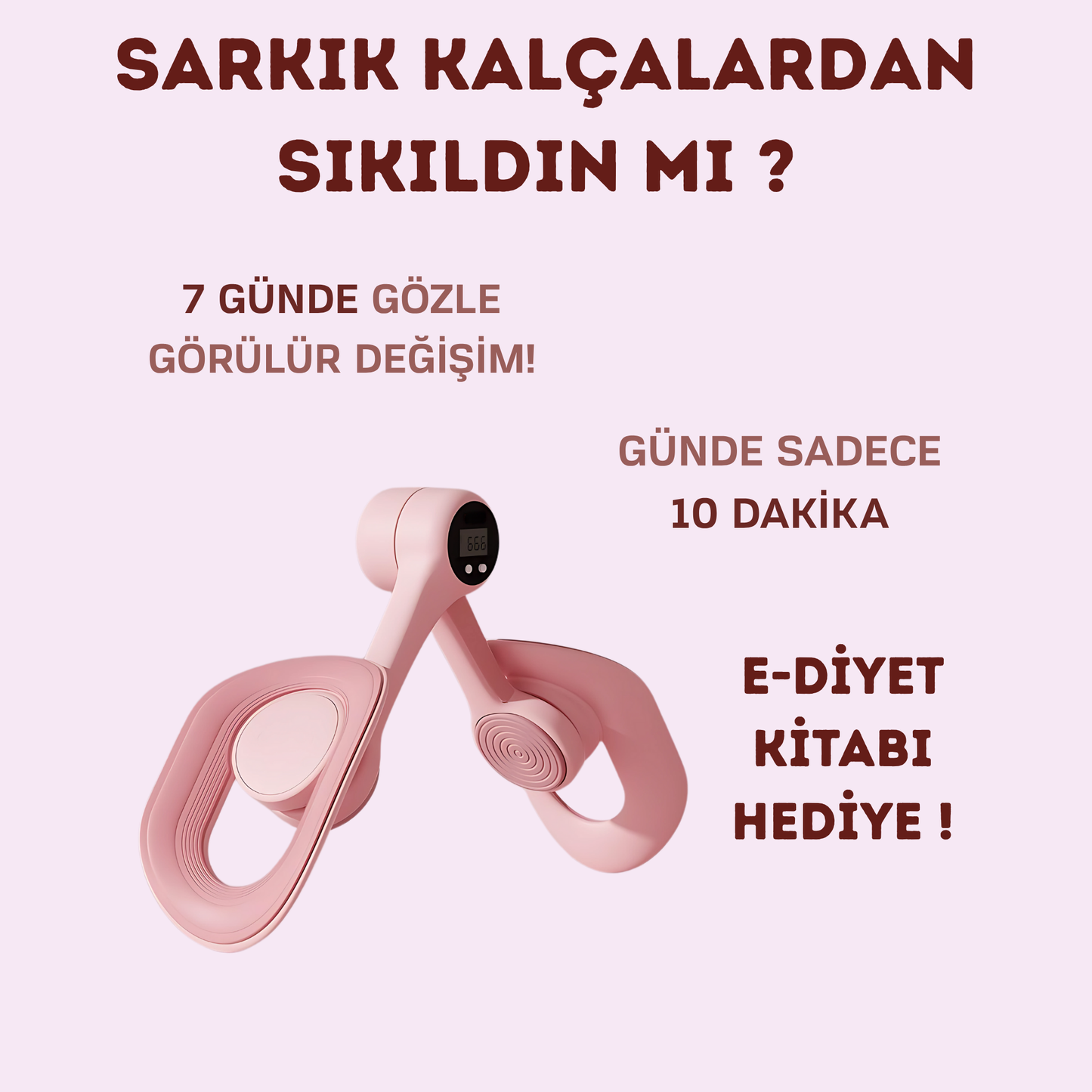 SHEFIT KADINLAR İÇİN EGZERSİZ ALETİ
